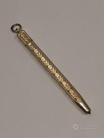 Portamine antico pendente oro giallo 14KT