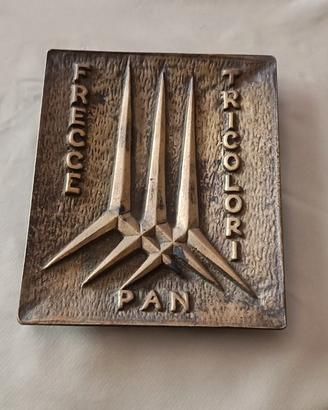 placca metallica svuotatasche Frecce tricolori PAN