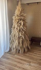 Albero di natale di pampas