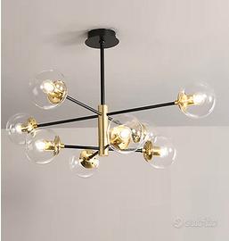 Lampadario a sospensione  moderno 8 led