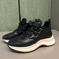 Bellissime scarpe di pelle nere da donna Hogan