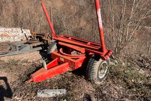 Smacchino rimorchio carro forestale