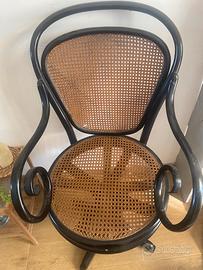 Sedia stile Thonet, primi del ‘900