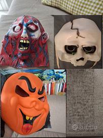 Set di 3 maschere Carnevale-Halloween  Prezzo per