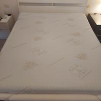 Topper materasso in Memory Foam sfoderabile con el