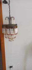 lampadario anni 70