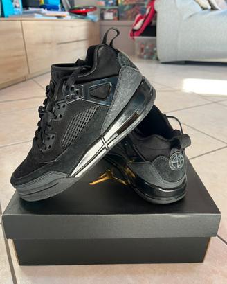 Scarpe NIKE JORDAN SPIZIKE low (GS) nere bambino