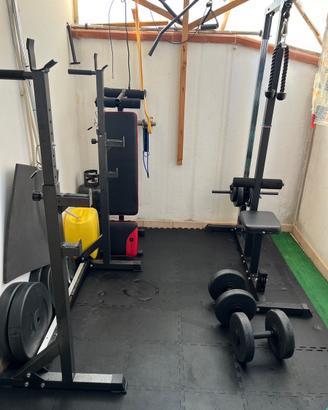 Atrezzi per palestra da casa
