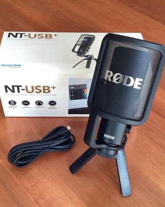 Microfono RØDE NT-USB+ (Plus) - Come nuovo