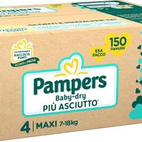 Pannolini Pampers Baby Dry Maxi Taglia 4 150pz