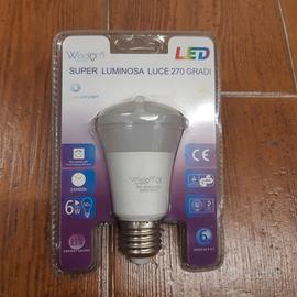 Led Stock 10 lampadine Led 6 watt resa 50 watt