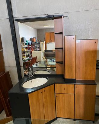 Mobile Bagno Composizione Domino Noce Nero 529/U