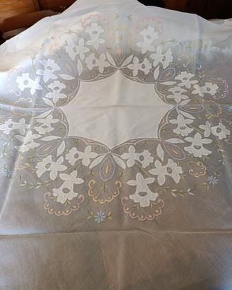 Tovaglia rotonda organza cotone