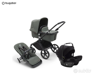 Trio Bugaboo Fox completo di base ISOFIX 360°