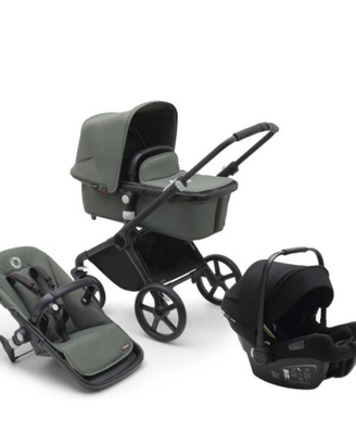 Trio Bugaboo Fox completo di base ISOFIX 360°