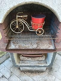barbecue in cemento 