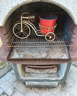 barbecue in cemento 