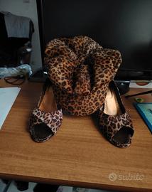 Décolleté e Cappello tigrato 