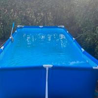 Piscina come nuova 450x220x85