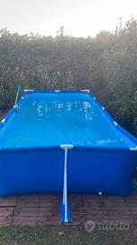 Piscina come nuova 450x220x85