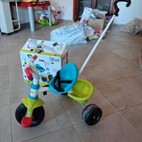 Triciclo Smoby be move  con asta