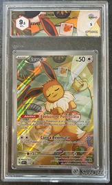 Carta Pokemon gradata Eevee Holo Promo PSA 9.5