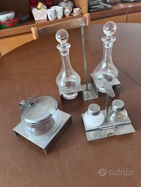 Oliera sale-pepe e formaggiera