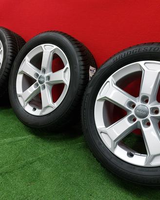 Cerchi Audi Q2 Gomme Invernali Bridgesto 215 55 17