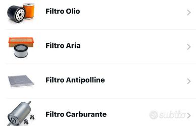 Kit Filtri Audi A4/A5/A6/A7 versione 50 tdi