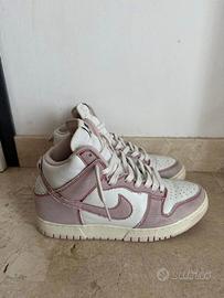 Nike Dunk High 1985 42.5 Barely Rose Denim