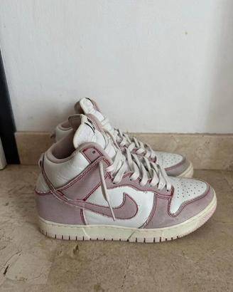 Nike Dunk High 1985 42.5 Barely Rose Denim