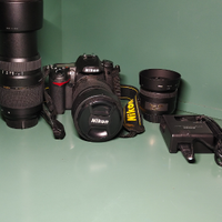 Reflex Nikon d7000 con ottiche