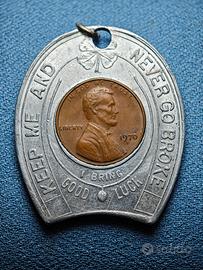 Gettone Politico Elettorale Portafortuna Token1970