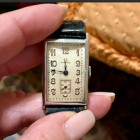 OMEGAricercatoOROLOGIOcassaALLUNGATAartDECOAnni20