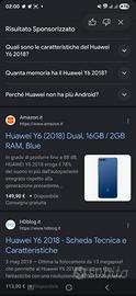 HUAWAY Y6 DUAL SIM 16 GB/2GB RAM