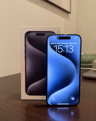 Iphone 15 pro - 265gb Titanio Blu