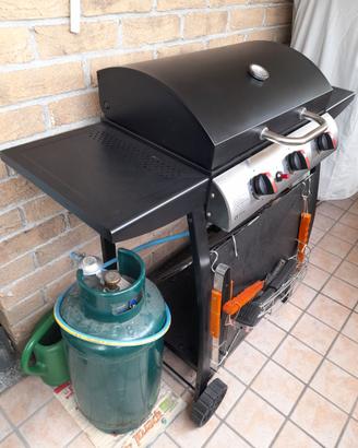 Barbeque a gas