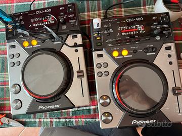 Coppia lettori Pioneer CDJ-400