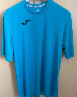 Maglia tecnica Joma taglia L colore turchese