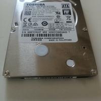 Hd toshiba 2,5 sata 500gb 7200 rpm