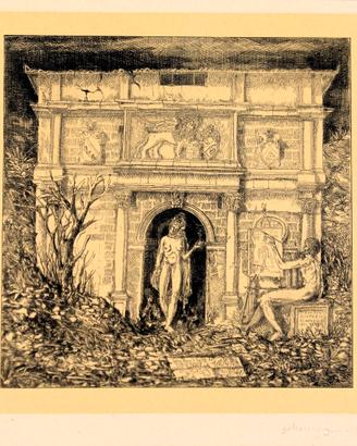 Galeazzo Viganò  " Porta cittadina ".
