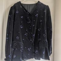 elegante giacca in velluto da donna 