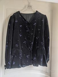 elegante giacca in velluto da donna 