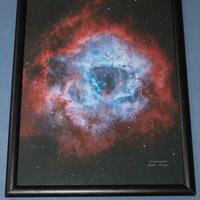 Quadro Foto astronomica autentica da arredamento.