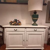 Credenza shabby chic bianca
