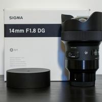 Sigma 14 mm f 1.8 DG per Sony E-mount