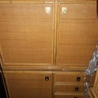 Intero arredamento in VIMINI anni 70