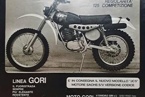 Moto Gori Gs 125 Regolarità Competizione anno 1975