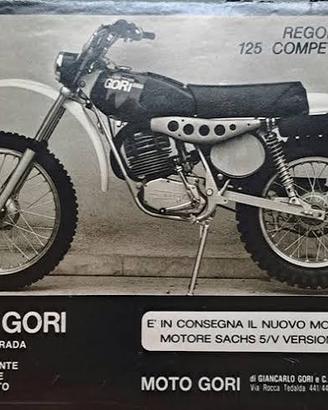 Moto Gori Gs 125 Regolarità Competizione anno 1975