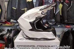 Casco Cross AIROH Twist 2.0 Color White Gloss XL